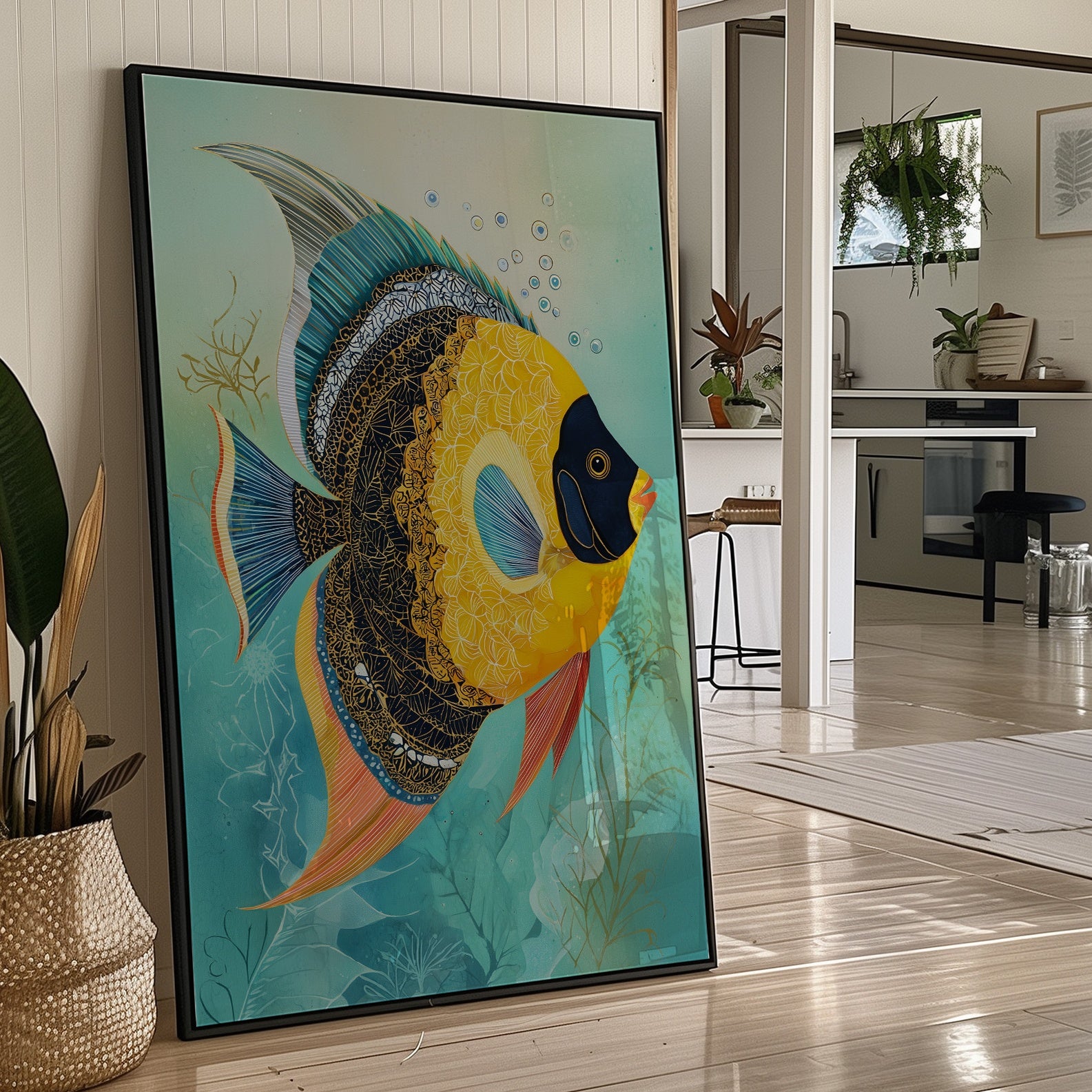 Golden Guardian of Aqua Depths