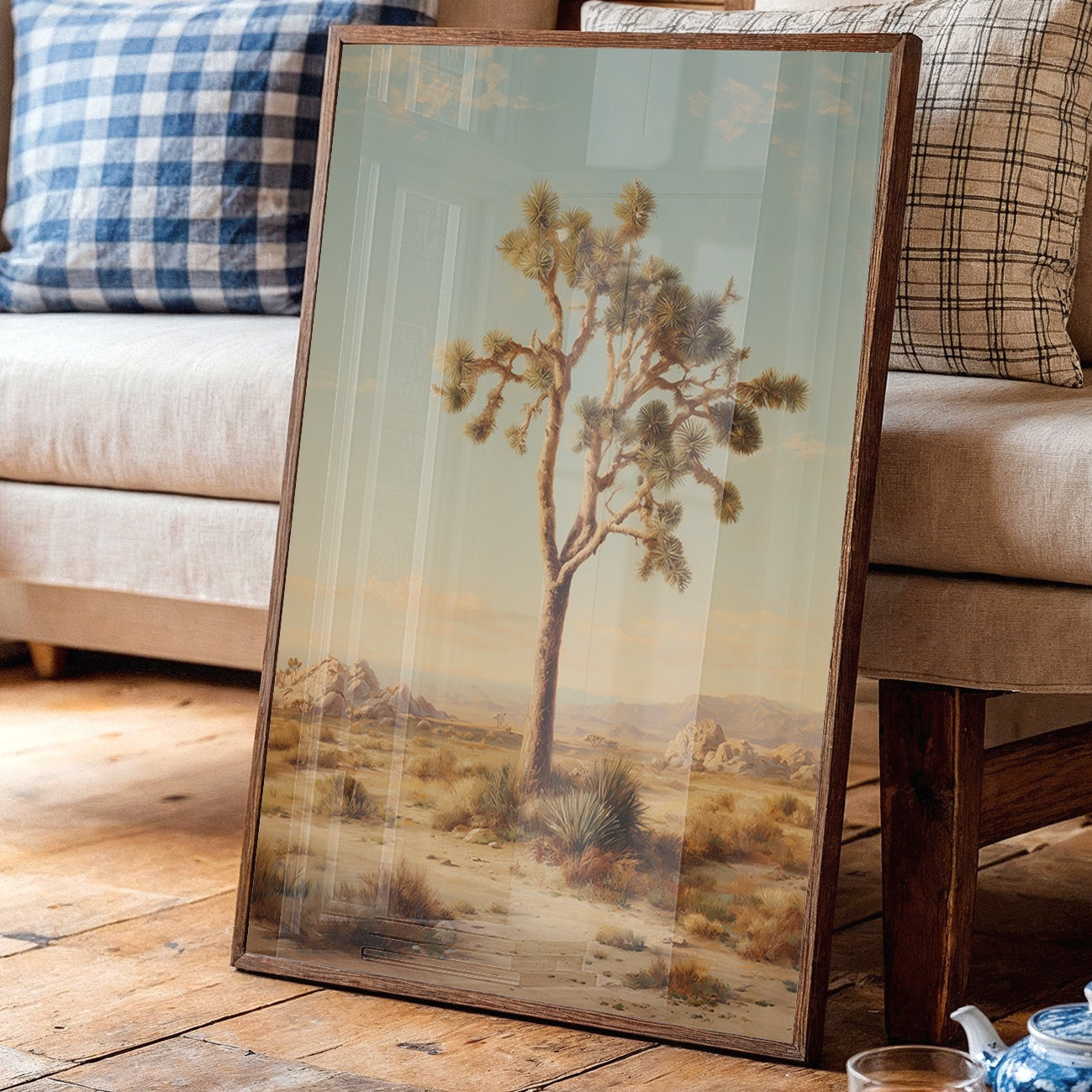Desert Sentinel in Amber Light