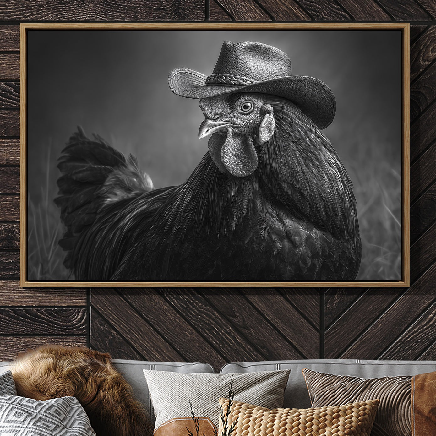 Barnyard Maverick Dons Western Flair