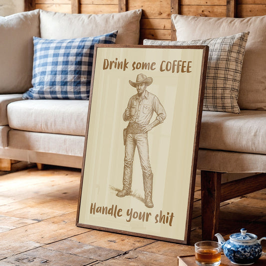 Cowboy Wisdom At Dawn