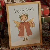 French Holiday Angel Brings Gifts