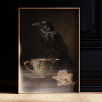 Raven's Teacup In Fading Light