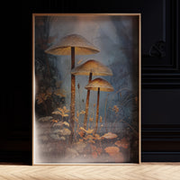 Golden Sentinels Of Misty Woods