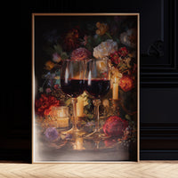 Velvet Hour Between Rose Petals