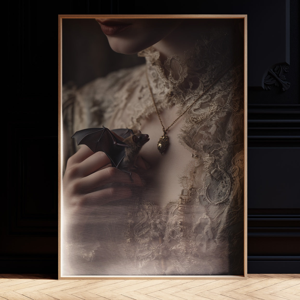 Nocturnal Companion In Lace