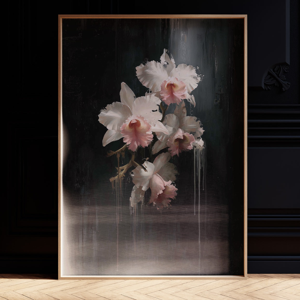 Orchids Against Midnight Walls