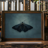 Velvet Wings Among Leather Spines