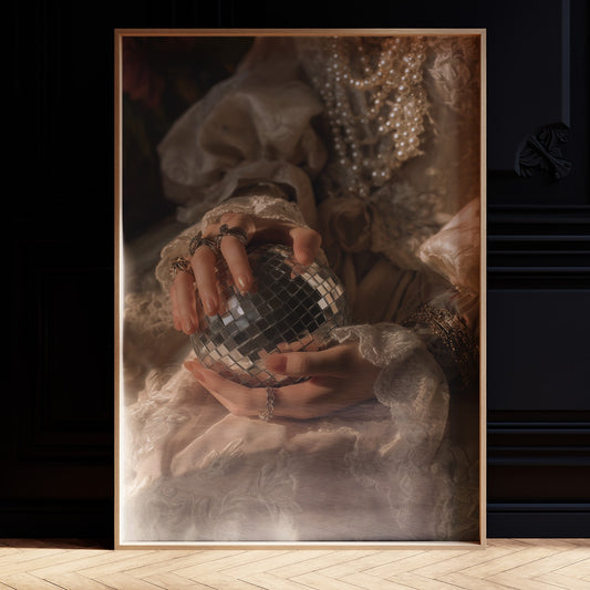 Mirrored Worlds In Delicate Hands