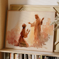 Faith Blooms In Amber Light