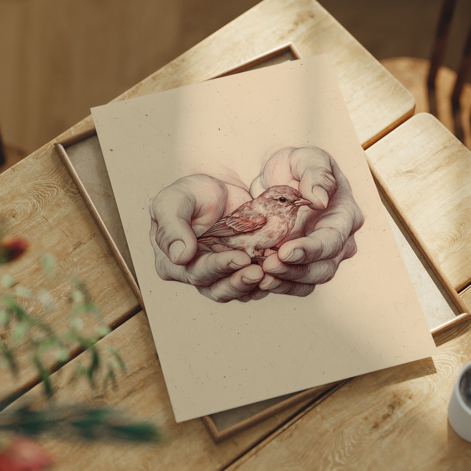 Fragile Wings In Careful Hands