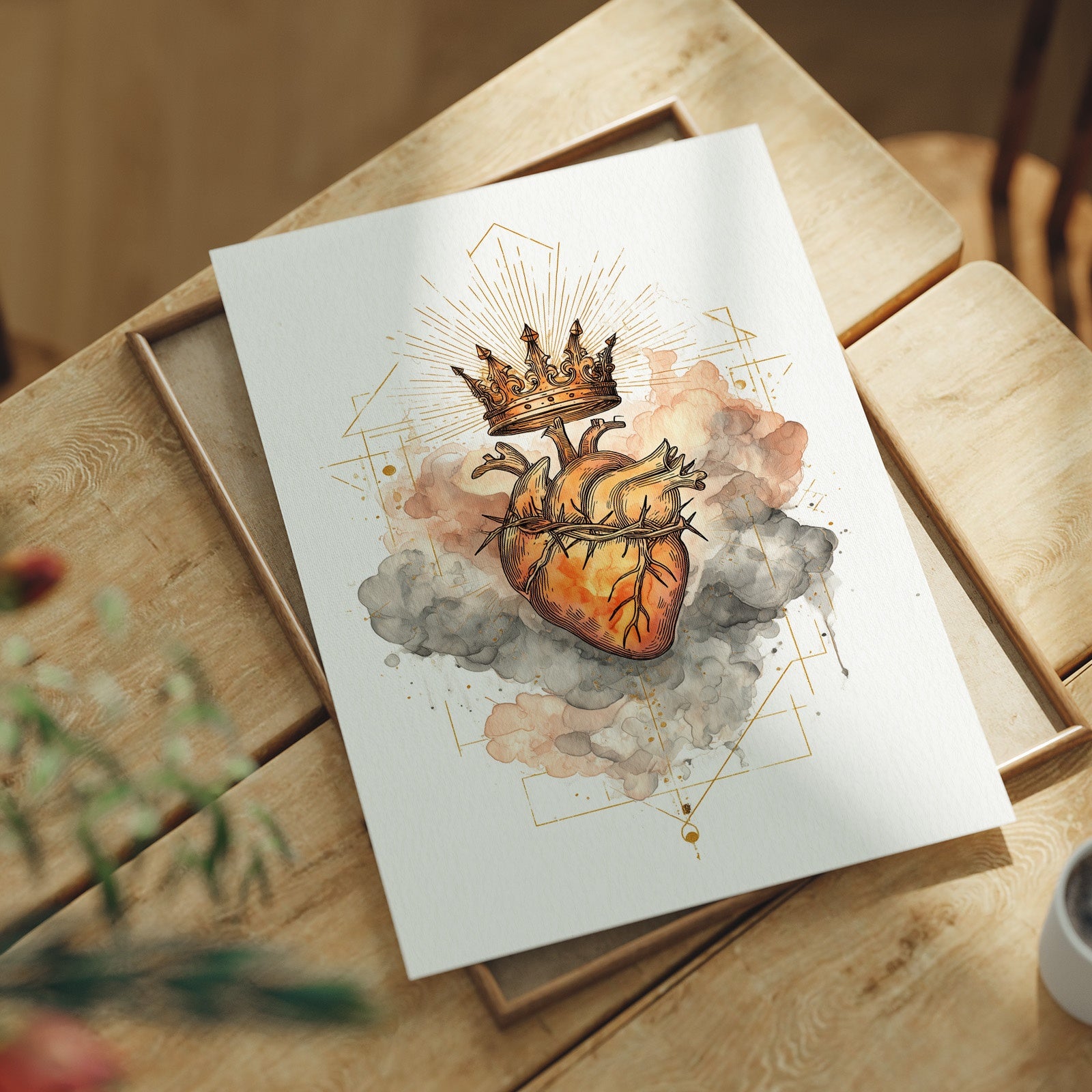 Royal Pulse In Golden Haze