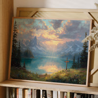 Alpine Glory Between Literary Worlds