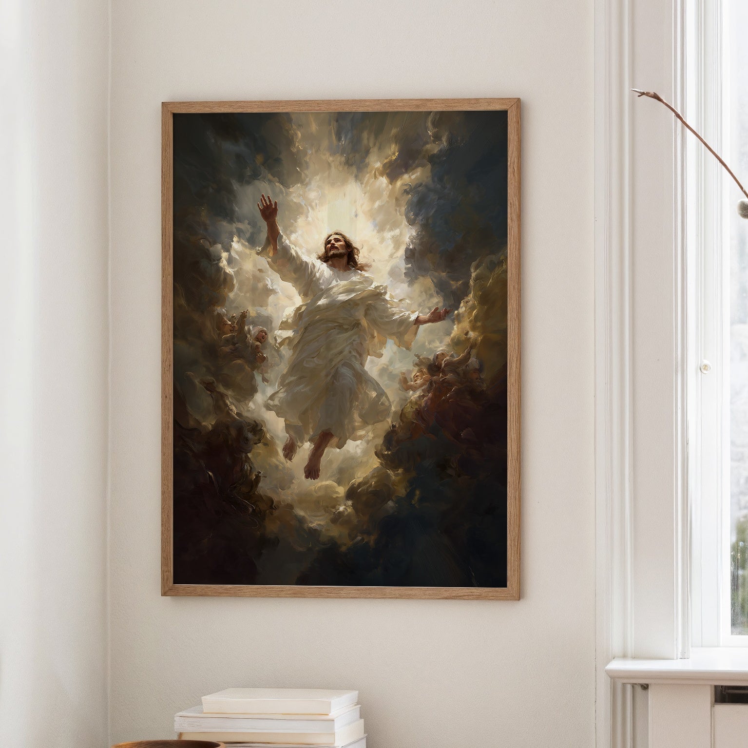 Light Breaks Through Ancient Clouds