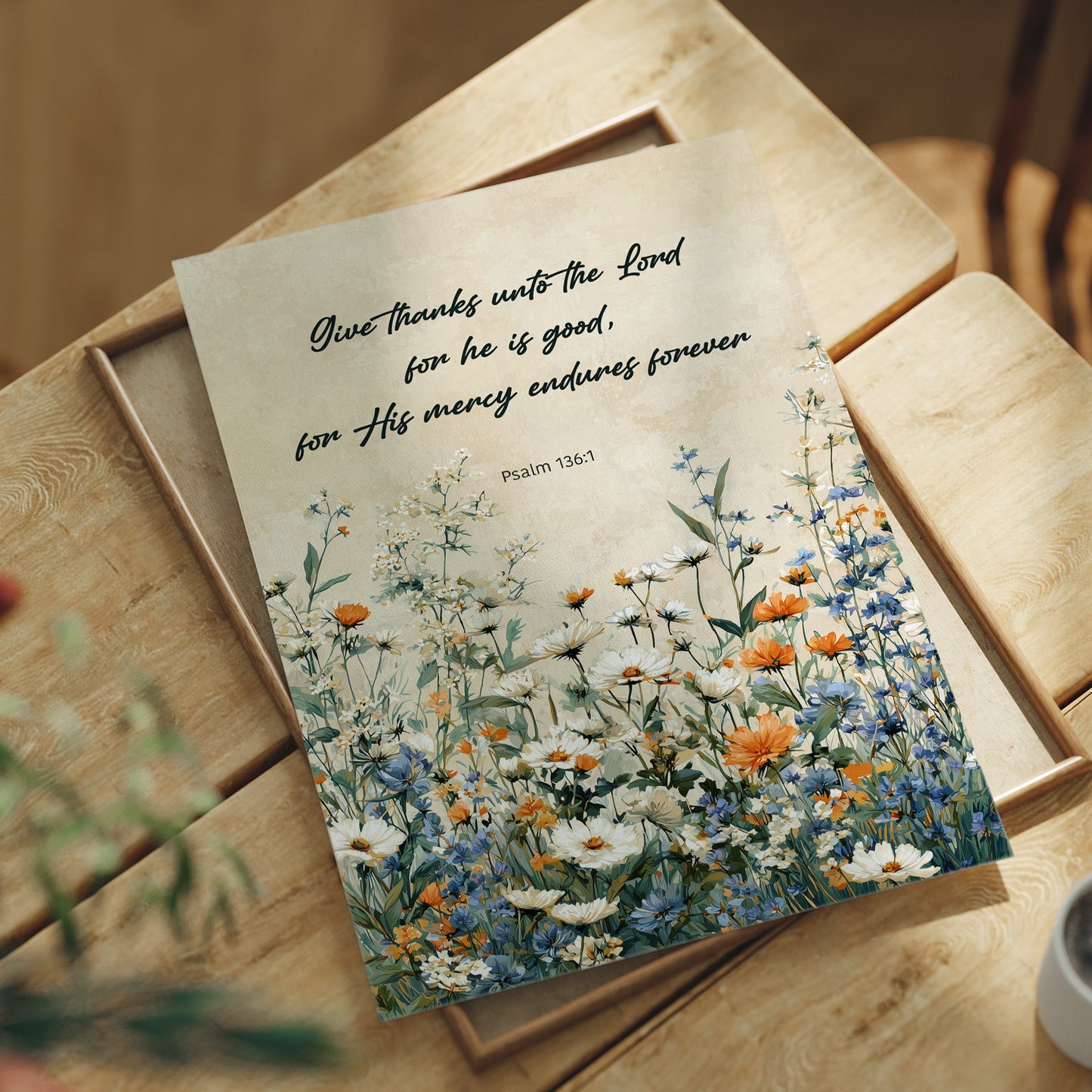 Gratitude Blooms In Morning Light