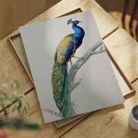 Sapphire Crown On Wooden Canvas