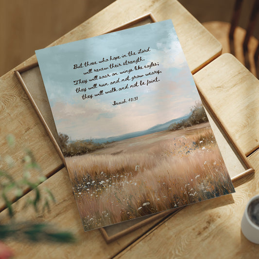 Morning Promises On Golden Fields