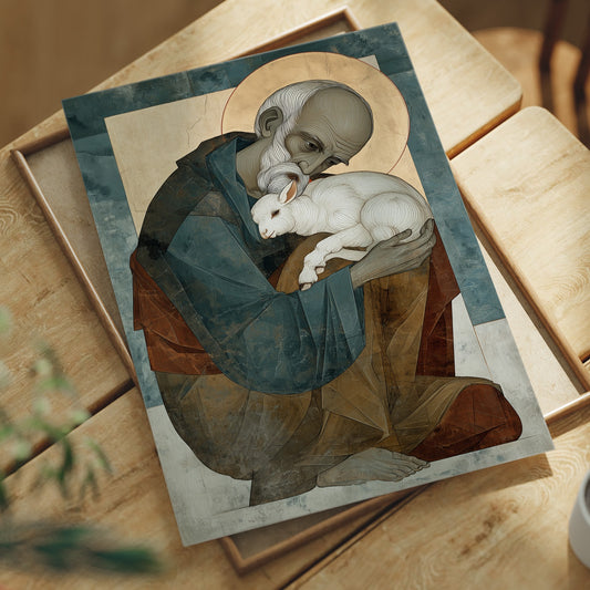 Innocence Cradled in Sacred Embrace