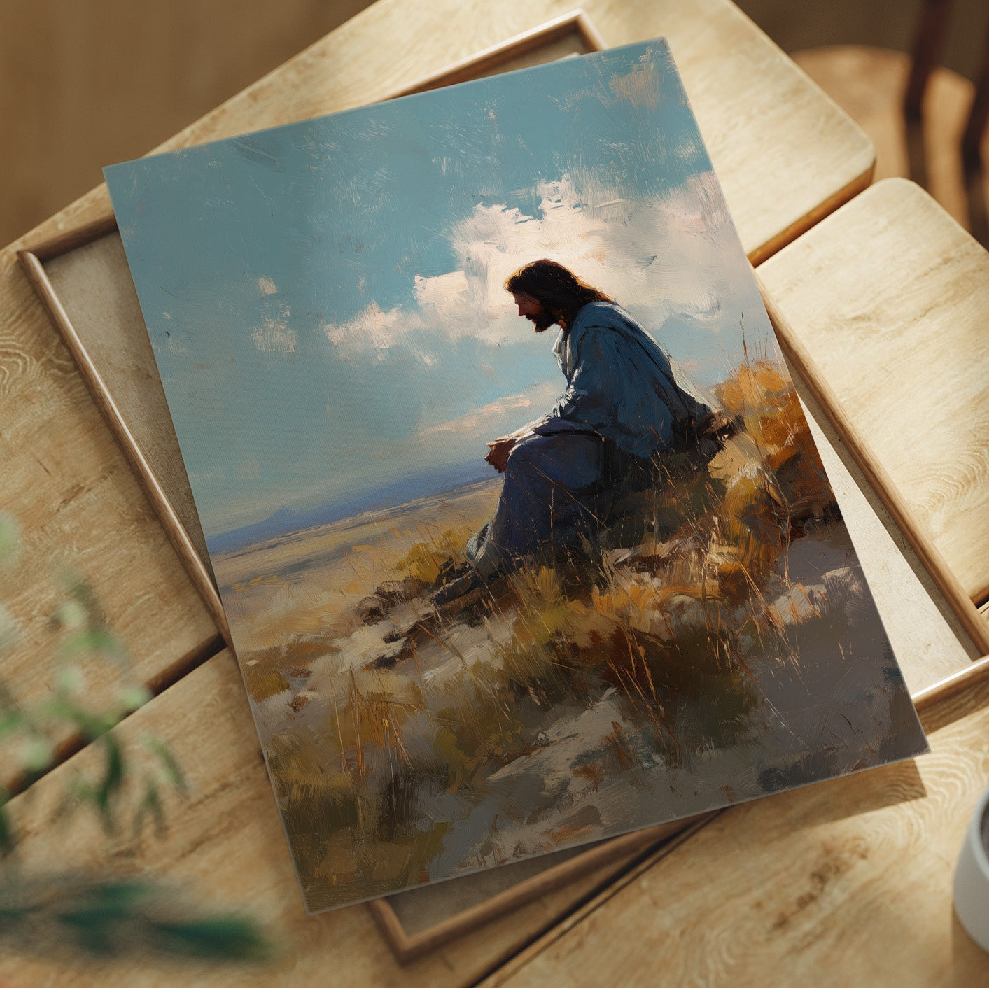 Solitude Whispers Across Desert Plains