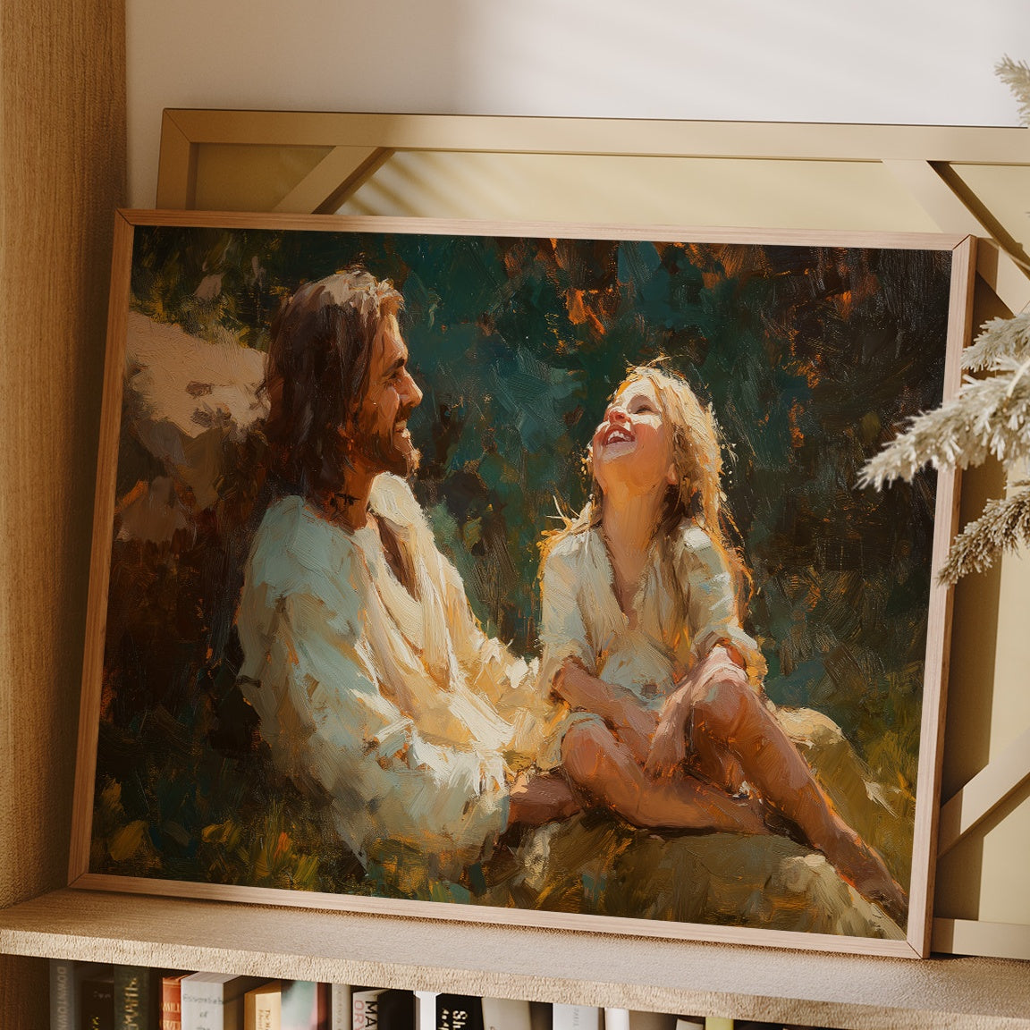 Joyful Moments in Golden Light