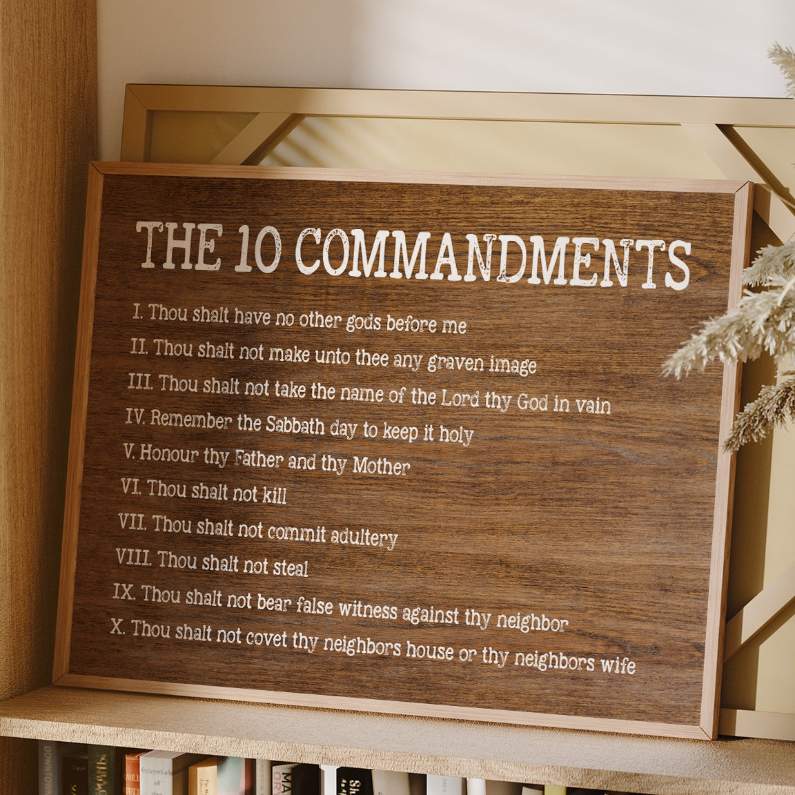 Ancient Wisdom On Wooden Canvas