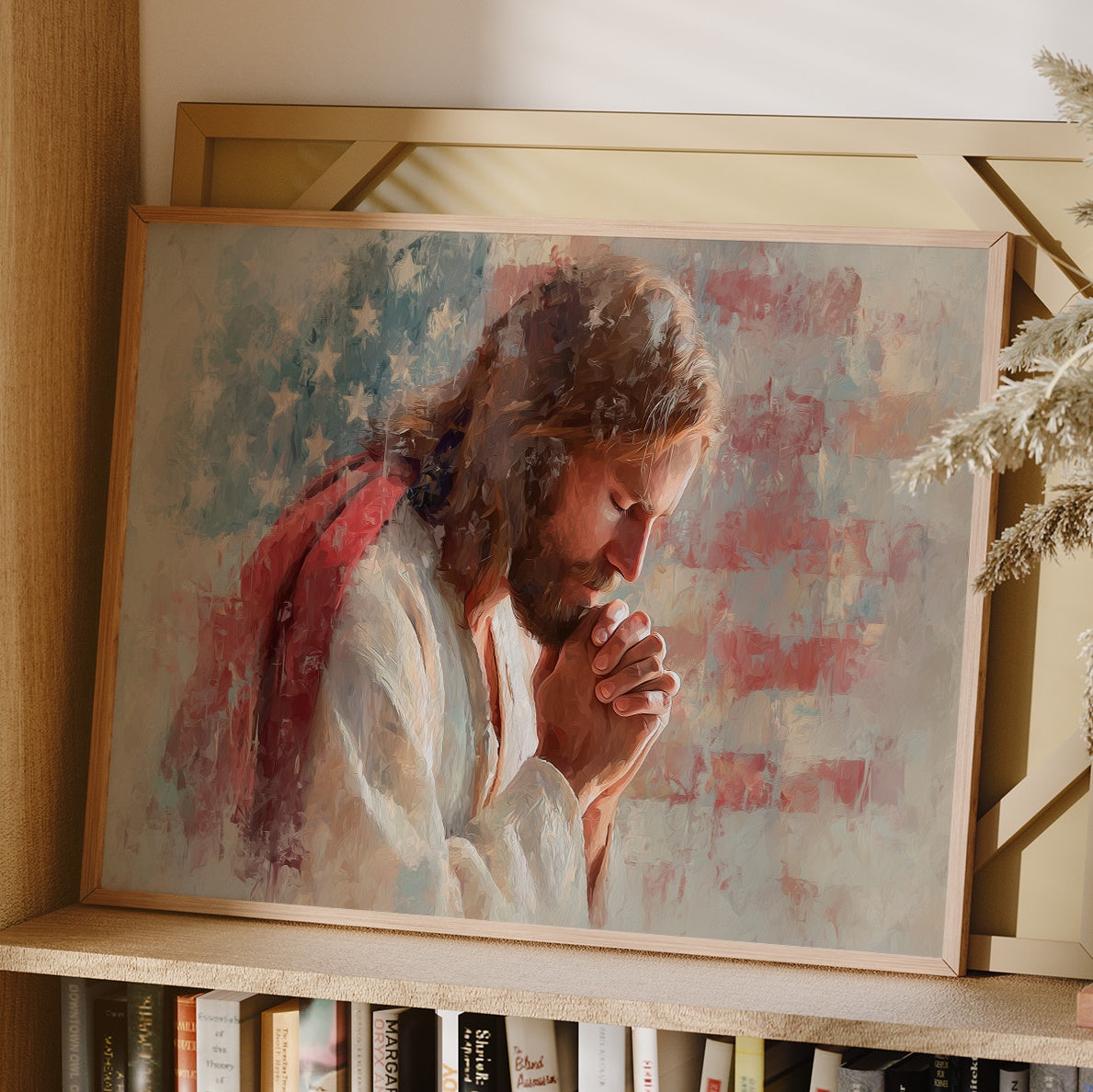Patriot's Prayer in Brushstrokes