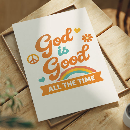 Retro Faith Blossoms With Eternal Promise