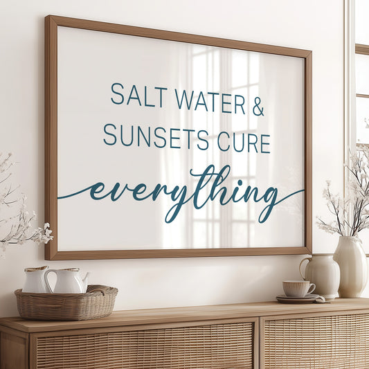 Coastal Thoughts Heal The Soul