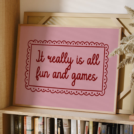 Playful Philosophy in Pink