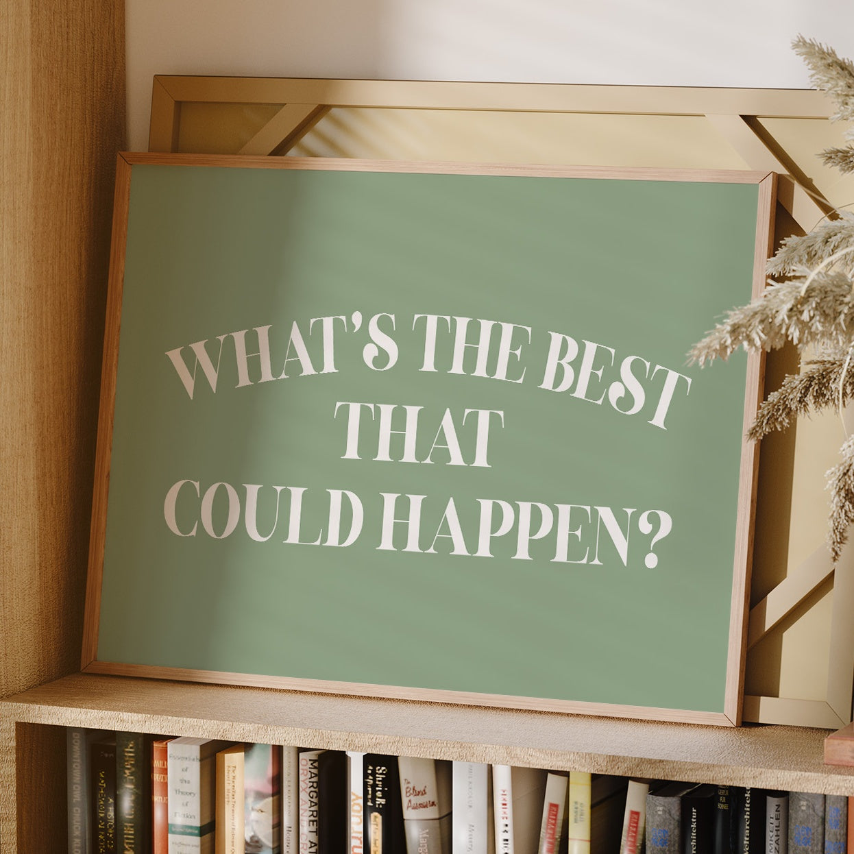 Optimistic Question In Sage Serenity