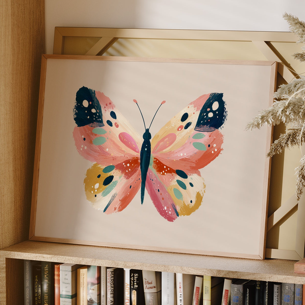 Brushstroke Metamorphosis: Coral Symphony