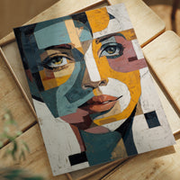 Fractured Gaze Holds Golden Light