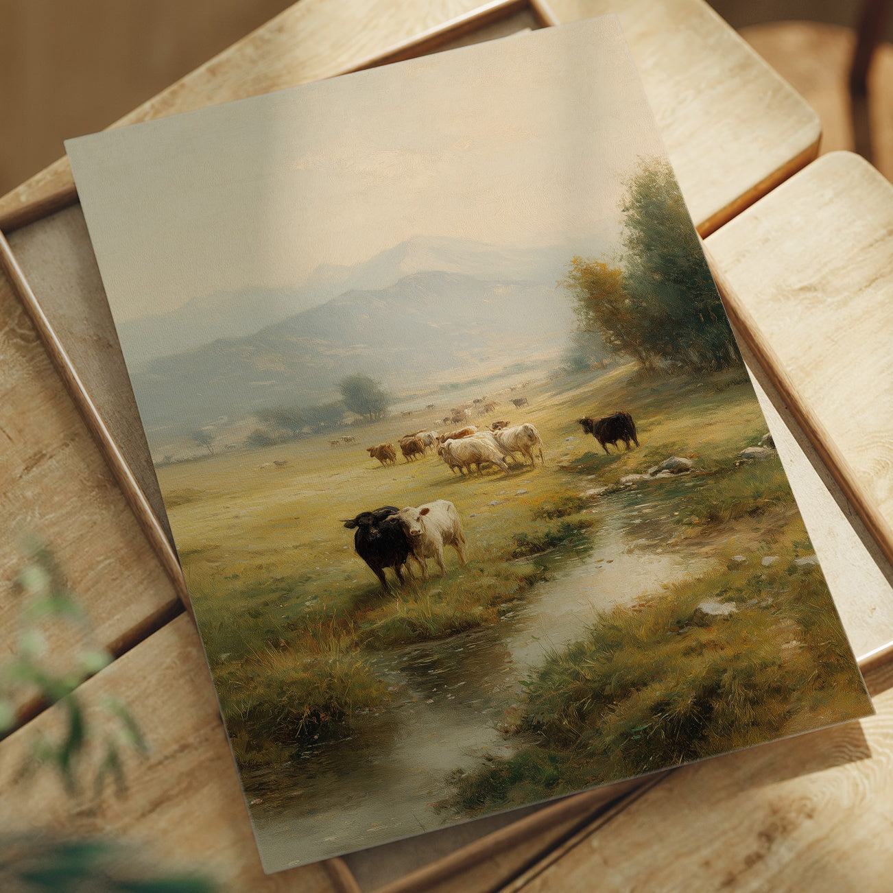 Cattle Graze Where Streams Remember
