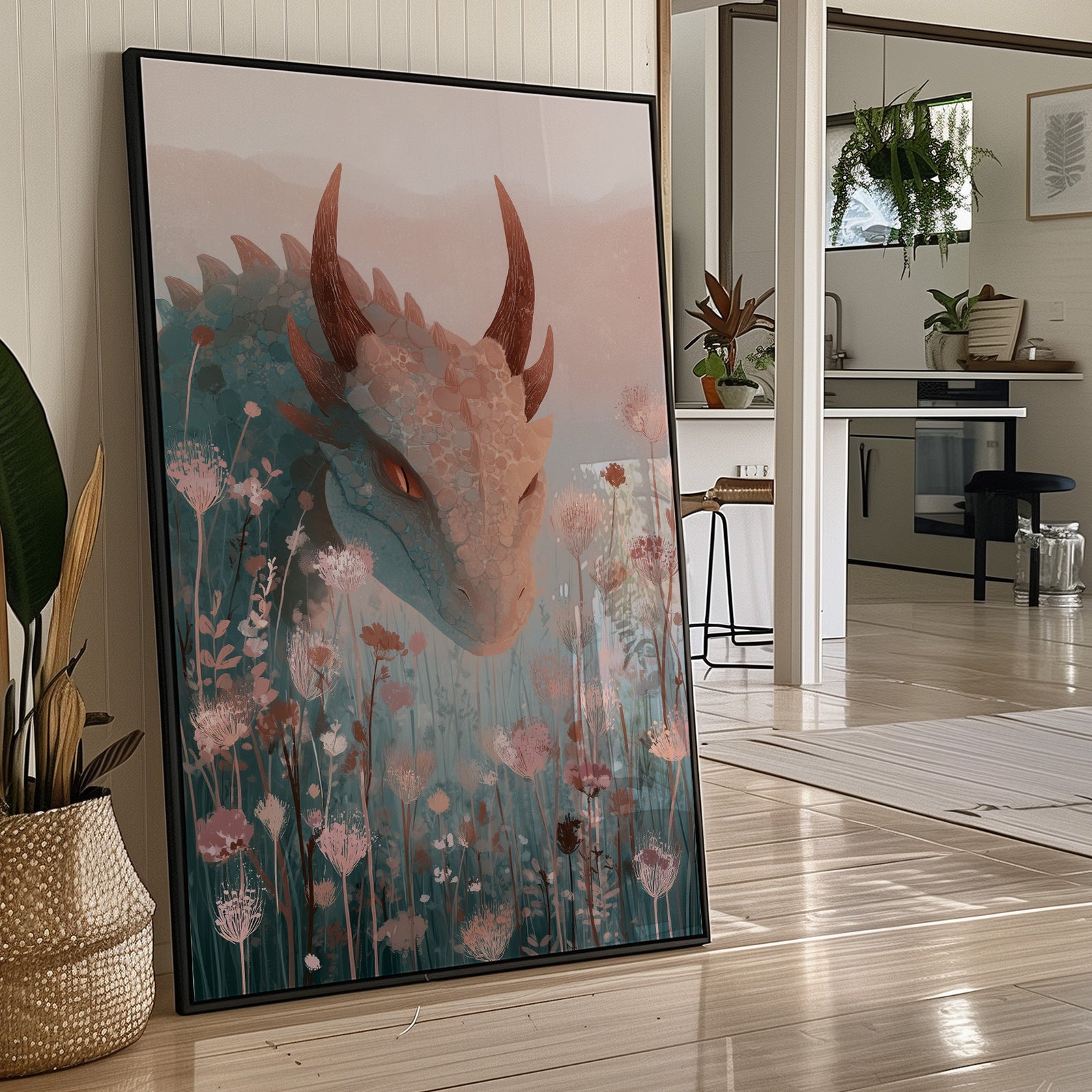 The Dragon Rests In Wildflower Dawn