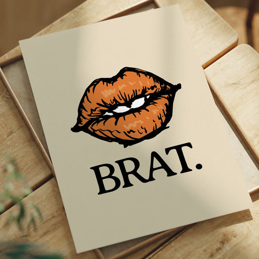 Orange Lips Say What They Mean