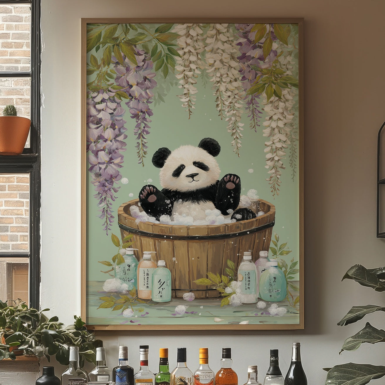 Panda's Wisteria Spa Afternoon