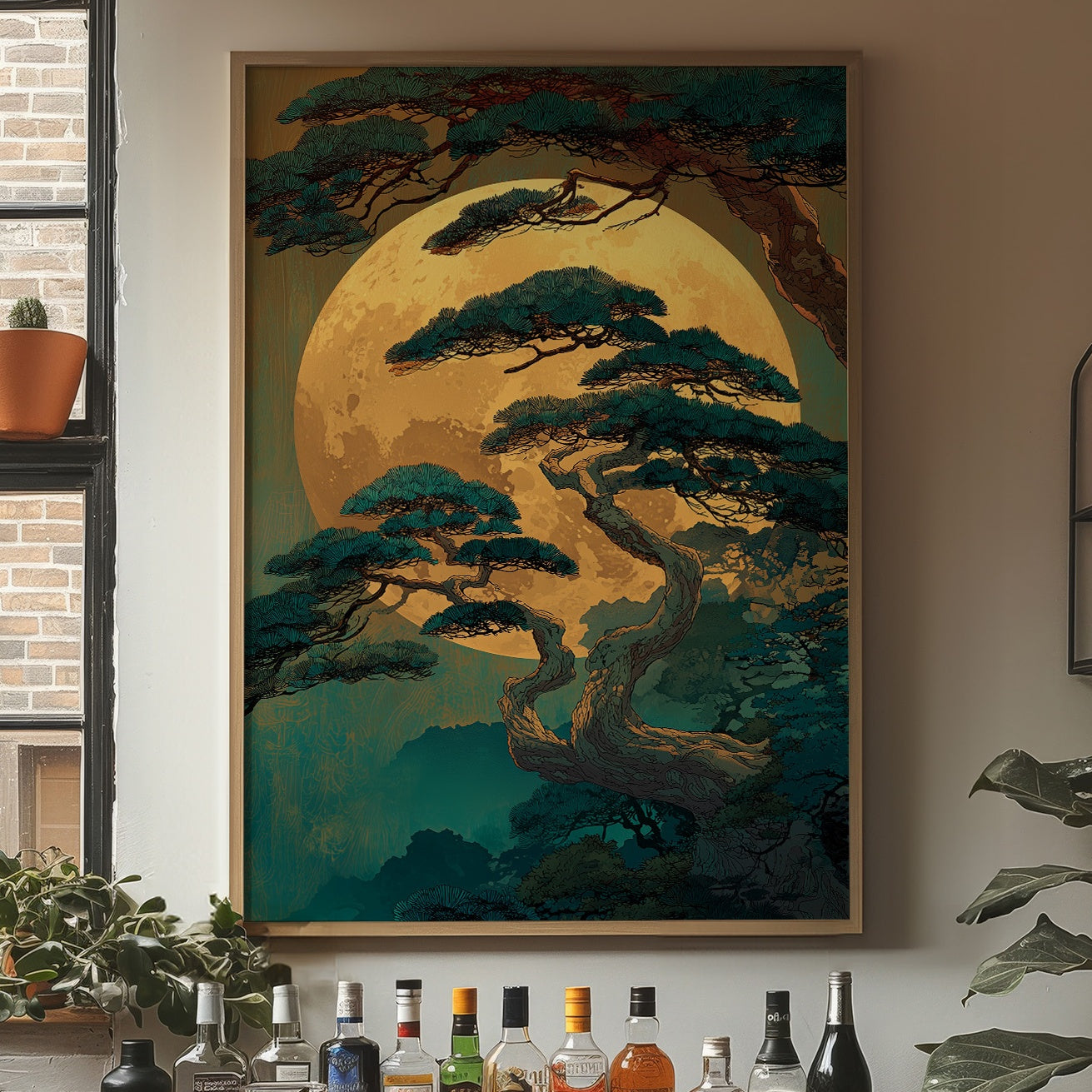 Moonlit Pines Tell Ancient Tales