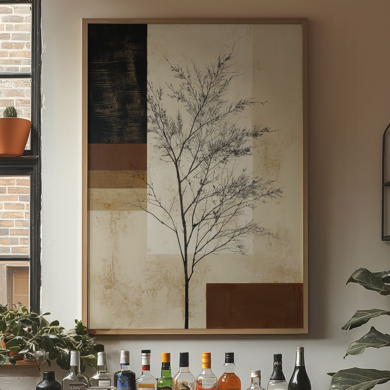 Delicate Branches Paint Winter's Memory