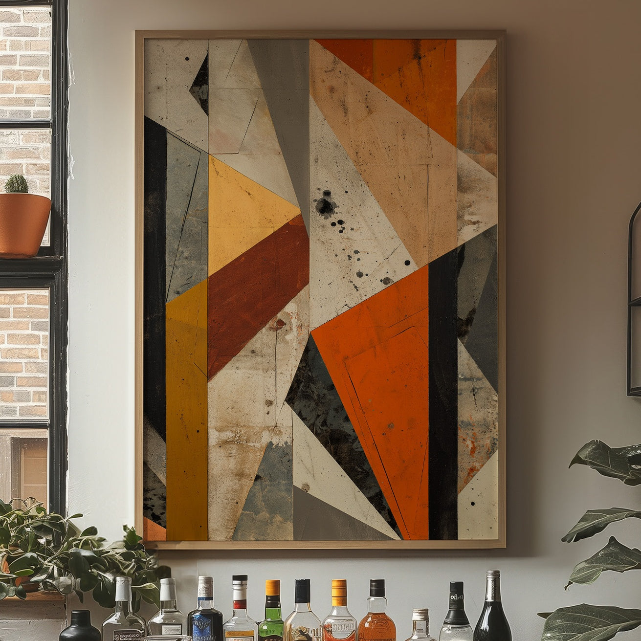 Geometric Rust Meets Modern Lines