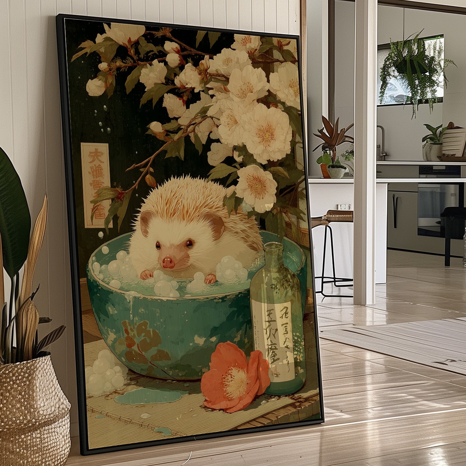 Hedgehog's Cherry Blossom Tea Party