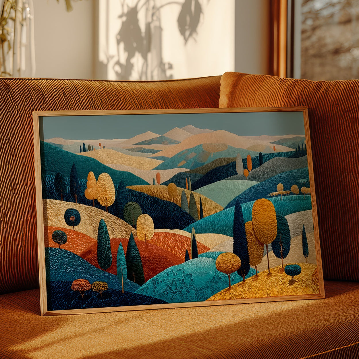 Tuscan Hills Wear Autumn's Colors