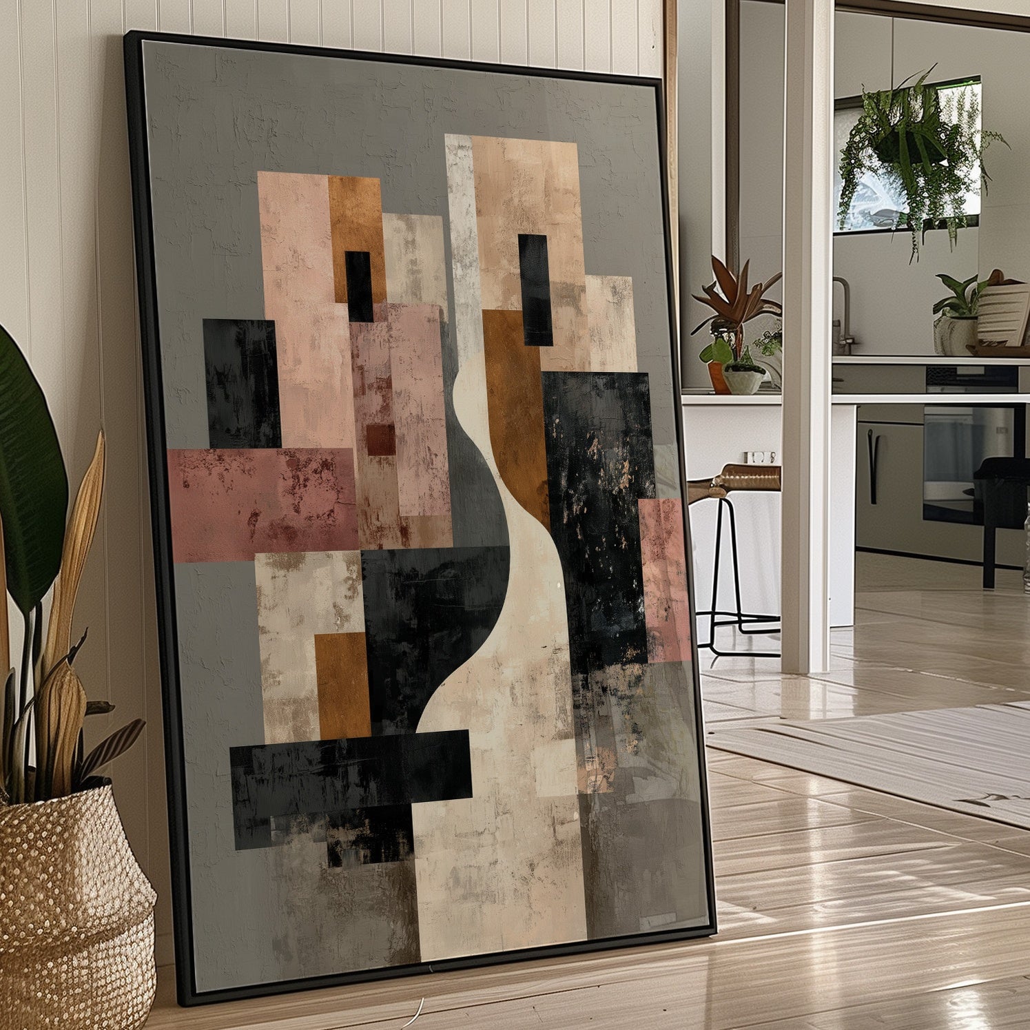 Modernist Forms Dance In Sunlight