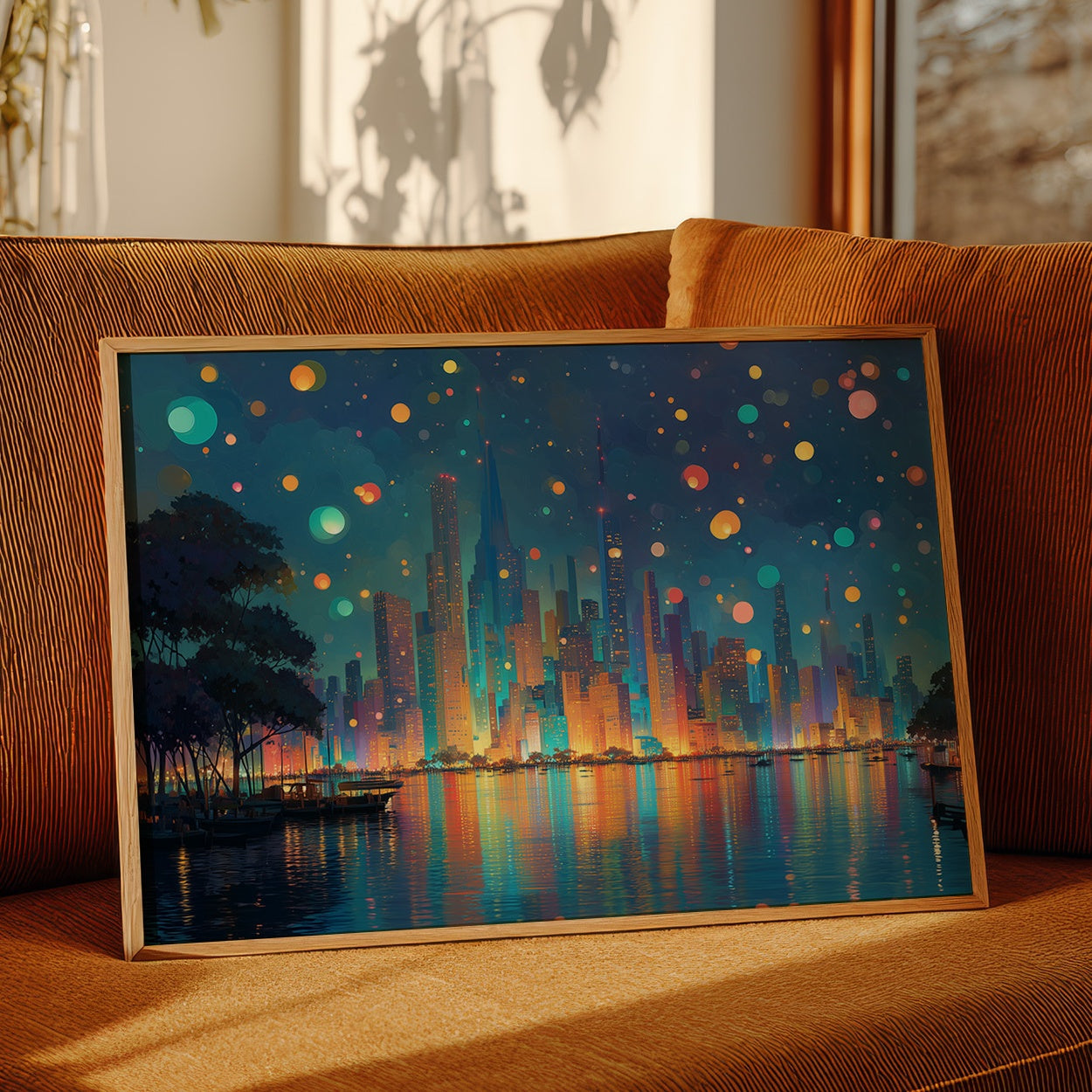 Lanterns Rise Above City Dreams