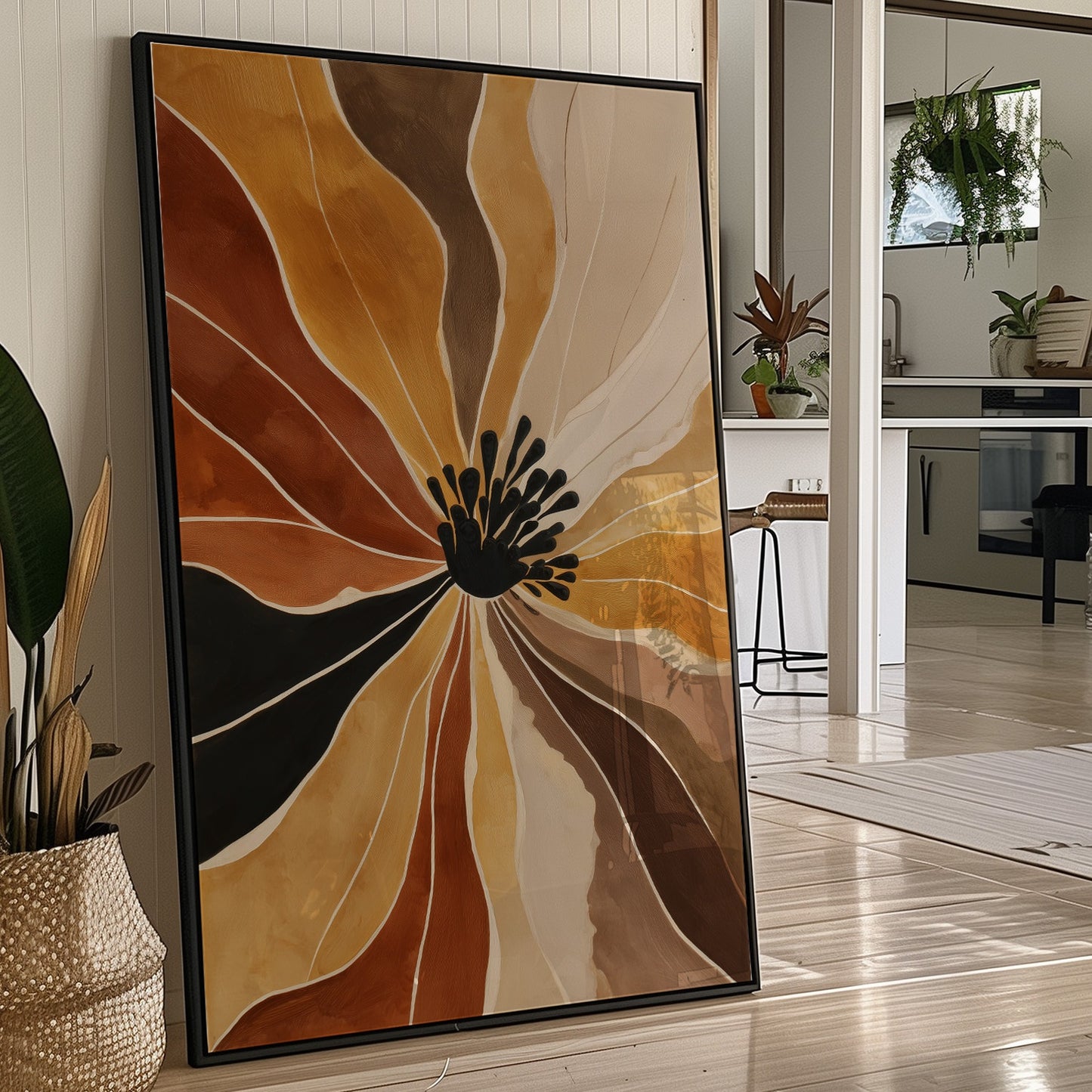 Autumn Petals Dance In Sunlight