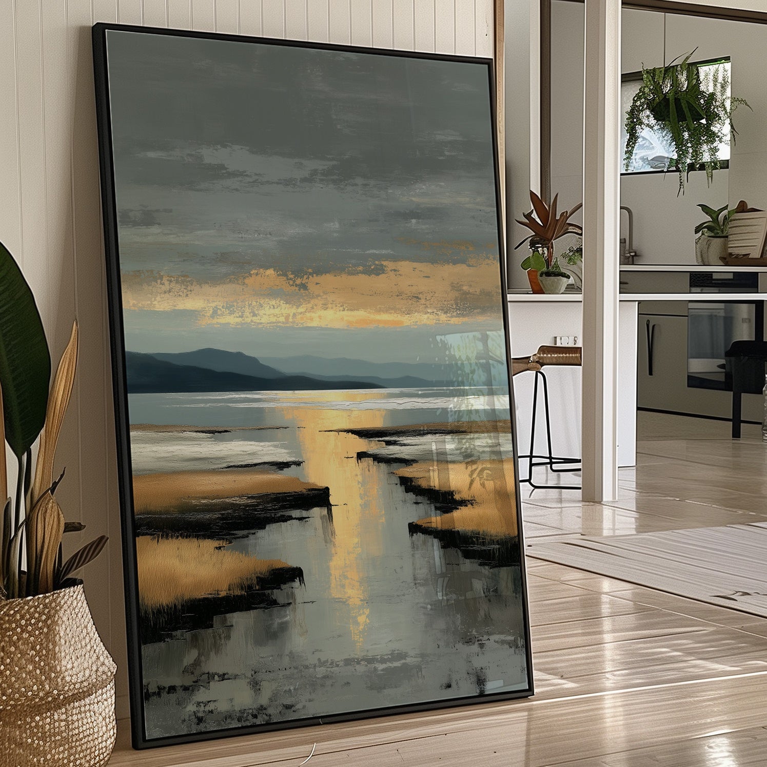 Coastal Gold Meets Urban Style