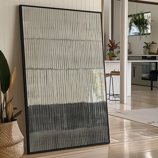 Sunlit Bar Cart Meets Modern Lines