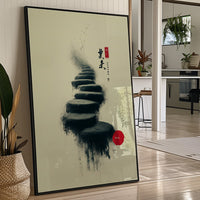 Stepping Stones Lead To Stillness