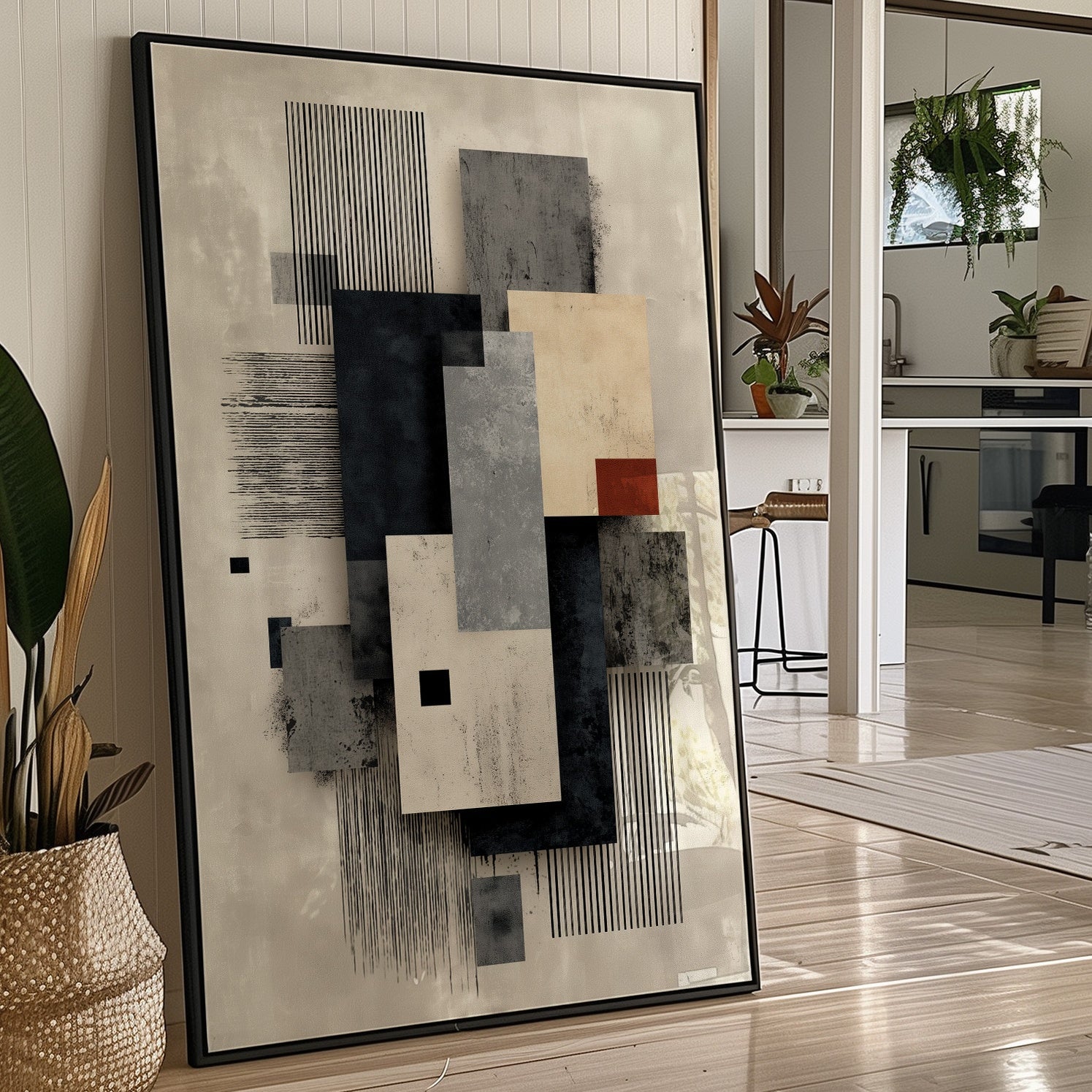 Concrete Poetry In Geometric Balance