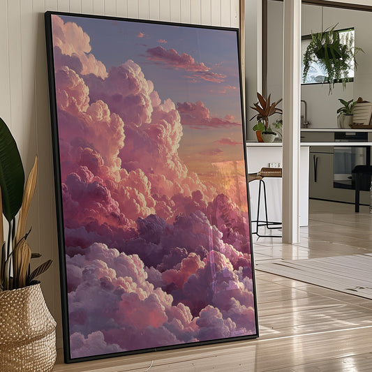 Cotton Candy Clouds Paint Heaven's Canvas