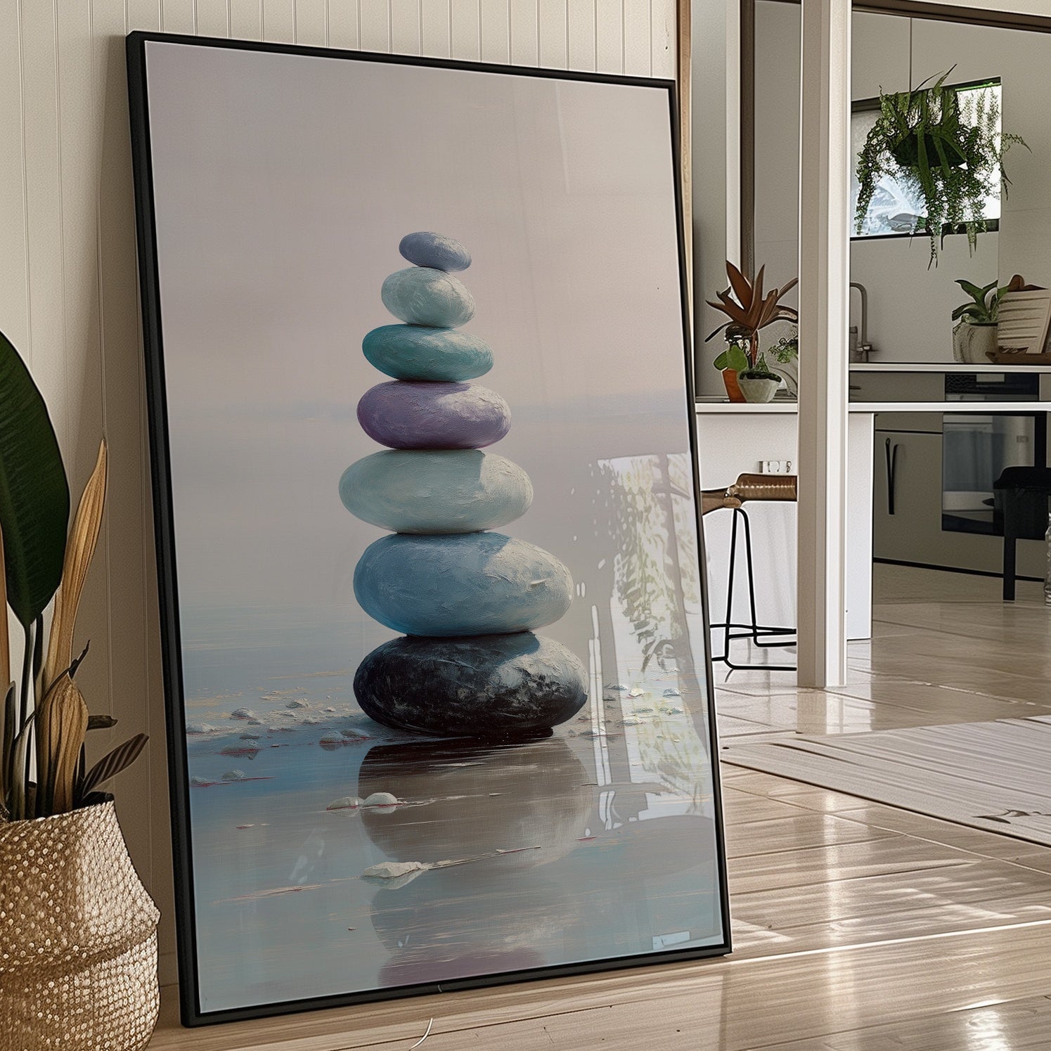 Balanced Stones Meet Urban Spirit