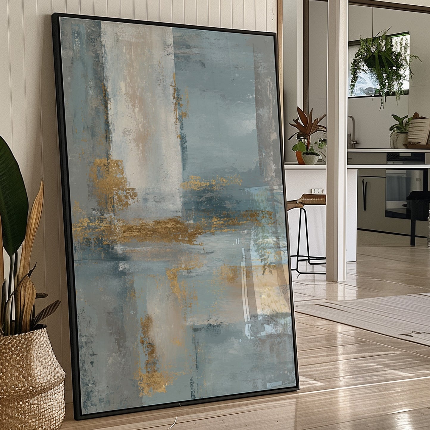 Morning Mist Meets Golden Shore